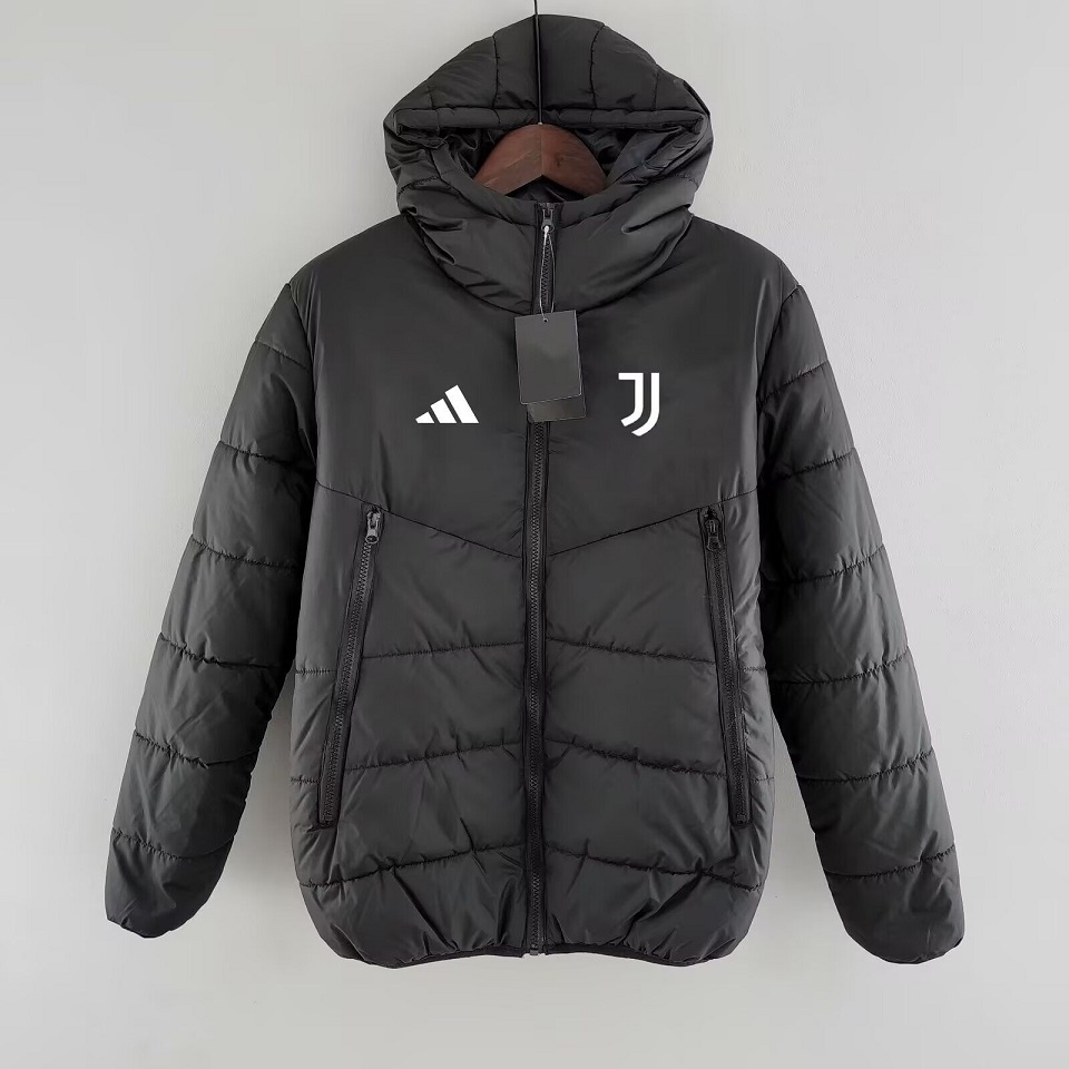 AAA Quality Juventus 24/25 Cotton Coat - Black